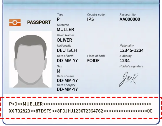 Passport Photo Sample